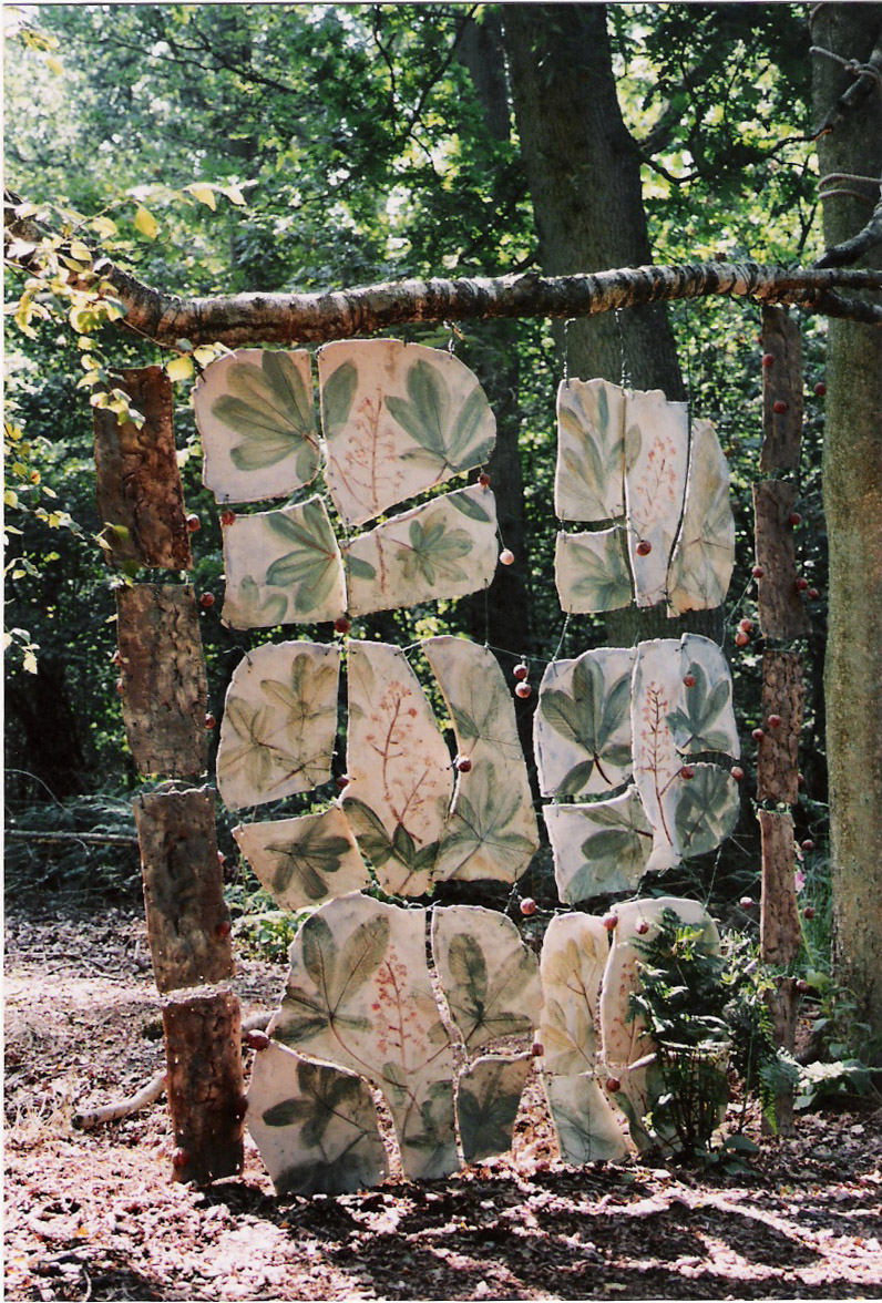 Hulde aan de Kastanjeboom keramiek  2 m x 2 m, 2006